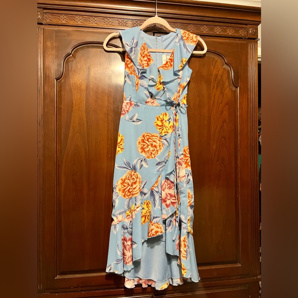 Rare Edition Pre-teen Size 12 Floral chiffon dress. 🐣PERFECT EASTER DRESS🐣